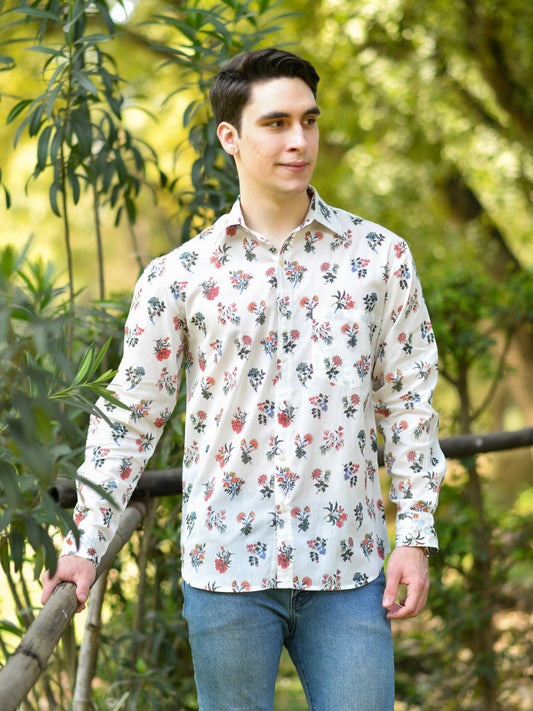 Xavier Shirt : Toile Cream