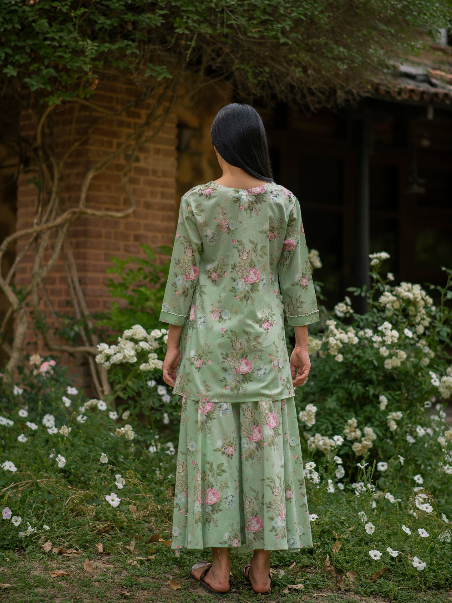 Potpourri Goa Pant : Celadon