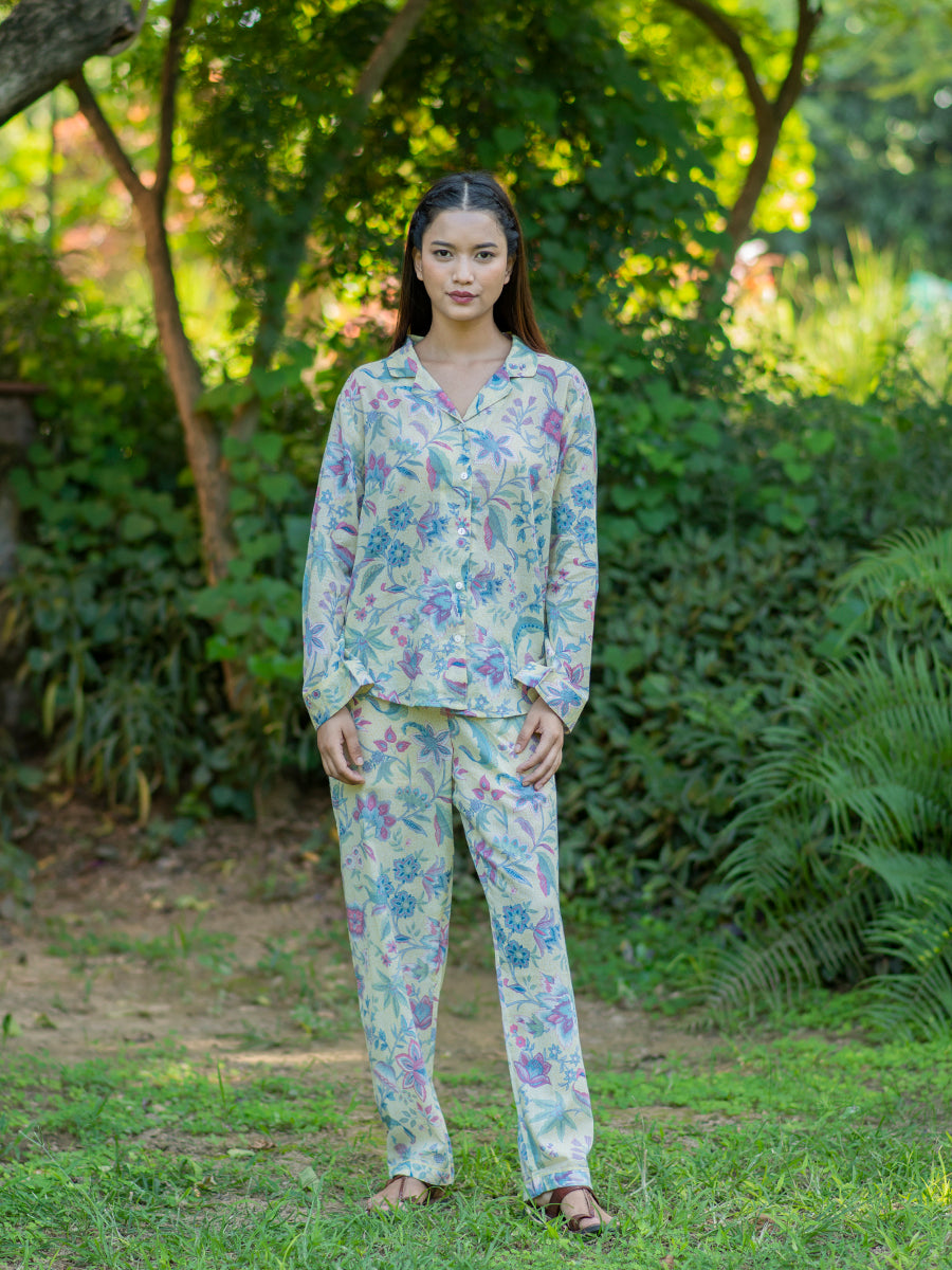 Vanessa PJ Set : Kerala Butter