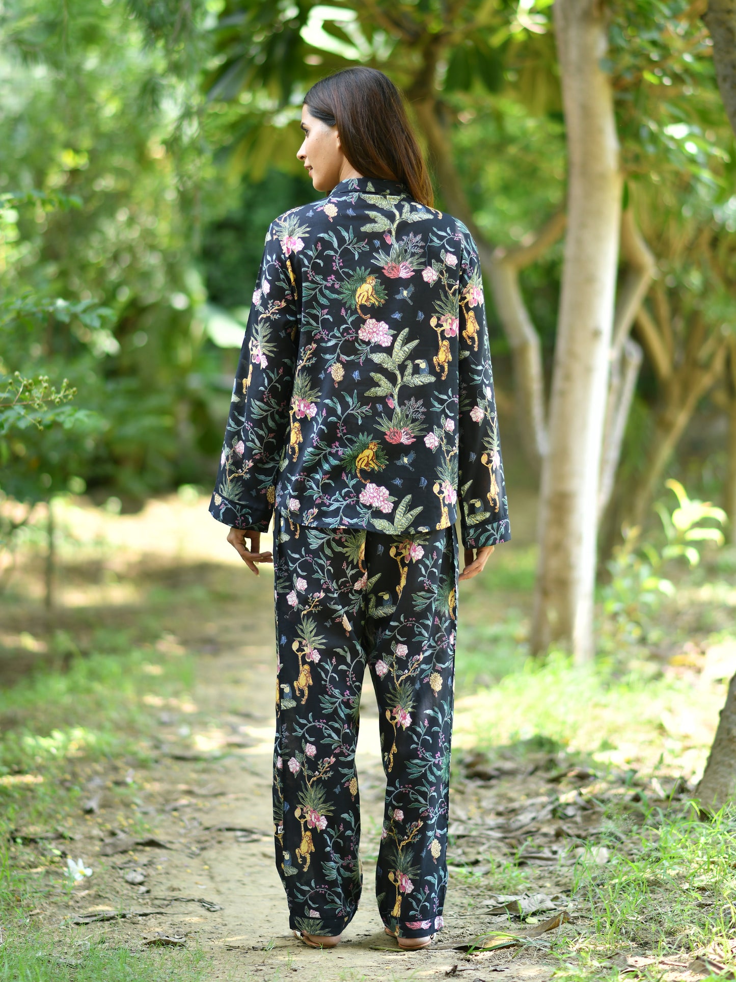 Vanessa PJ Set : Ubud Black