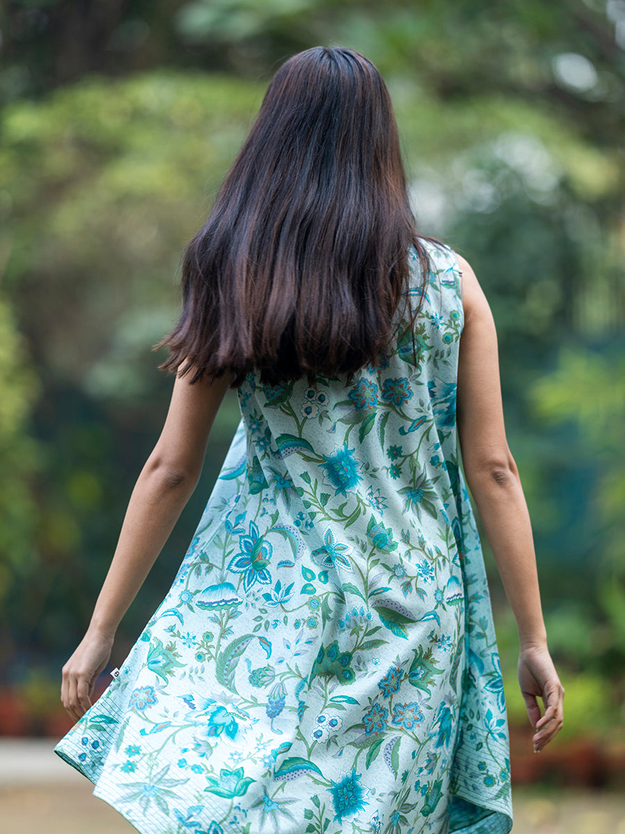 Ann Dress : Kerala Aqua