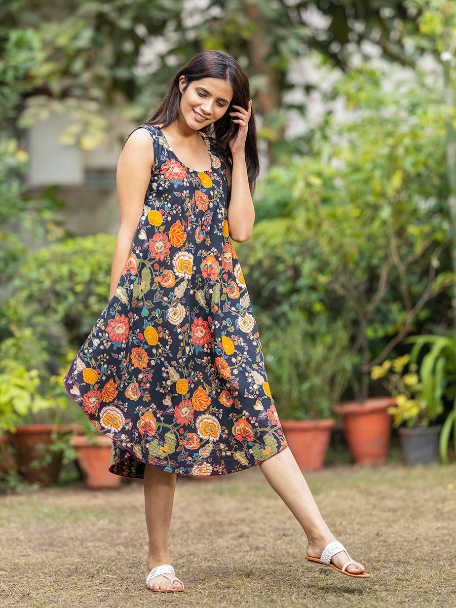 Ann Dress  : Malabar Black