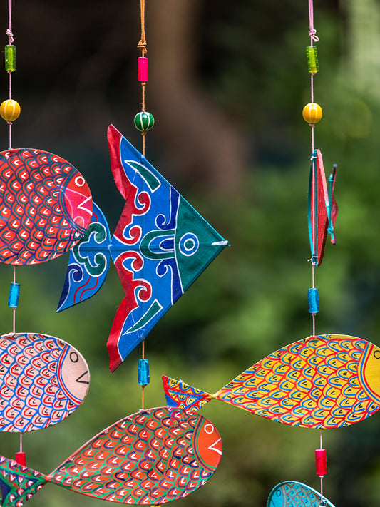 4 Fish Wall Hanging  :
