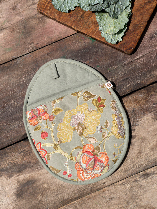 Malabar Printed Hot Pad : Thyme