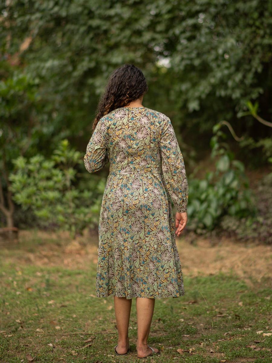 Angrezi Wrap : Palm  Brown