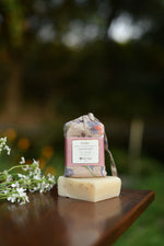 Handmade Cold Pressed Soap :  Almond Rose