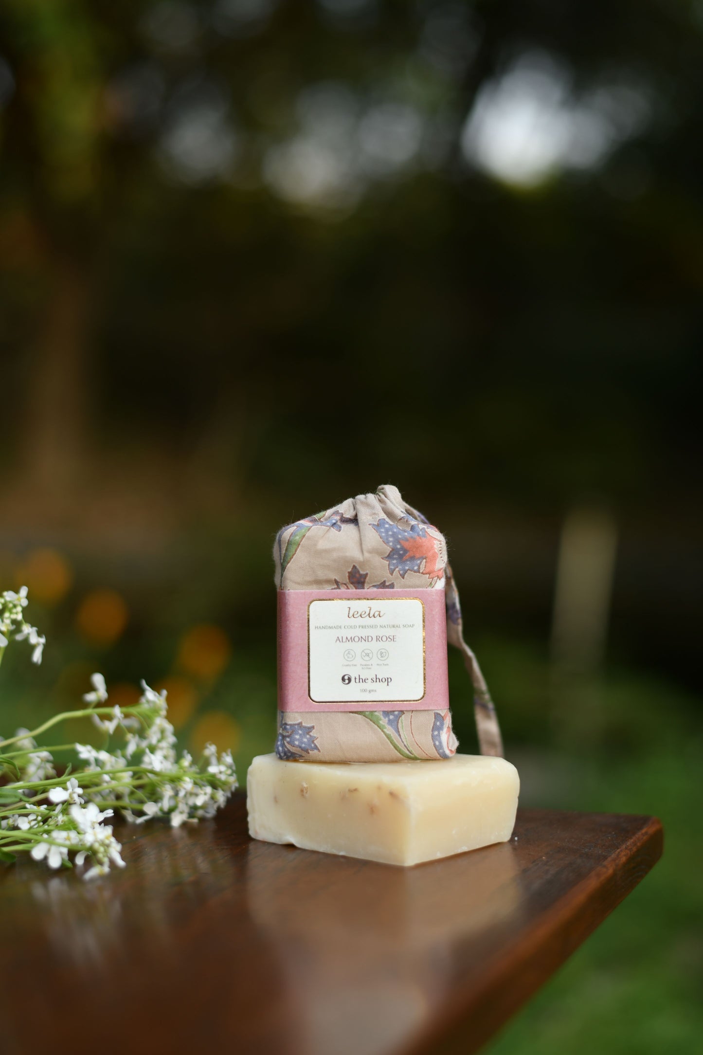 Mahua Organic Soap : ALMOND ROSE