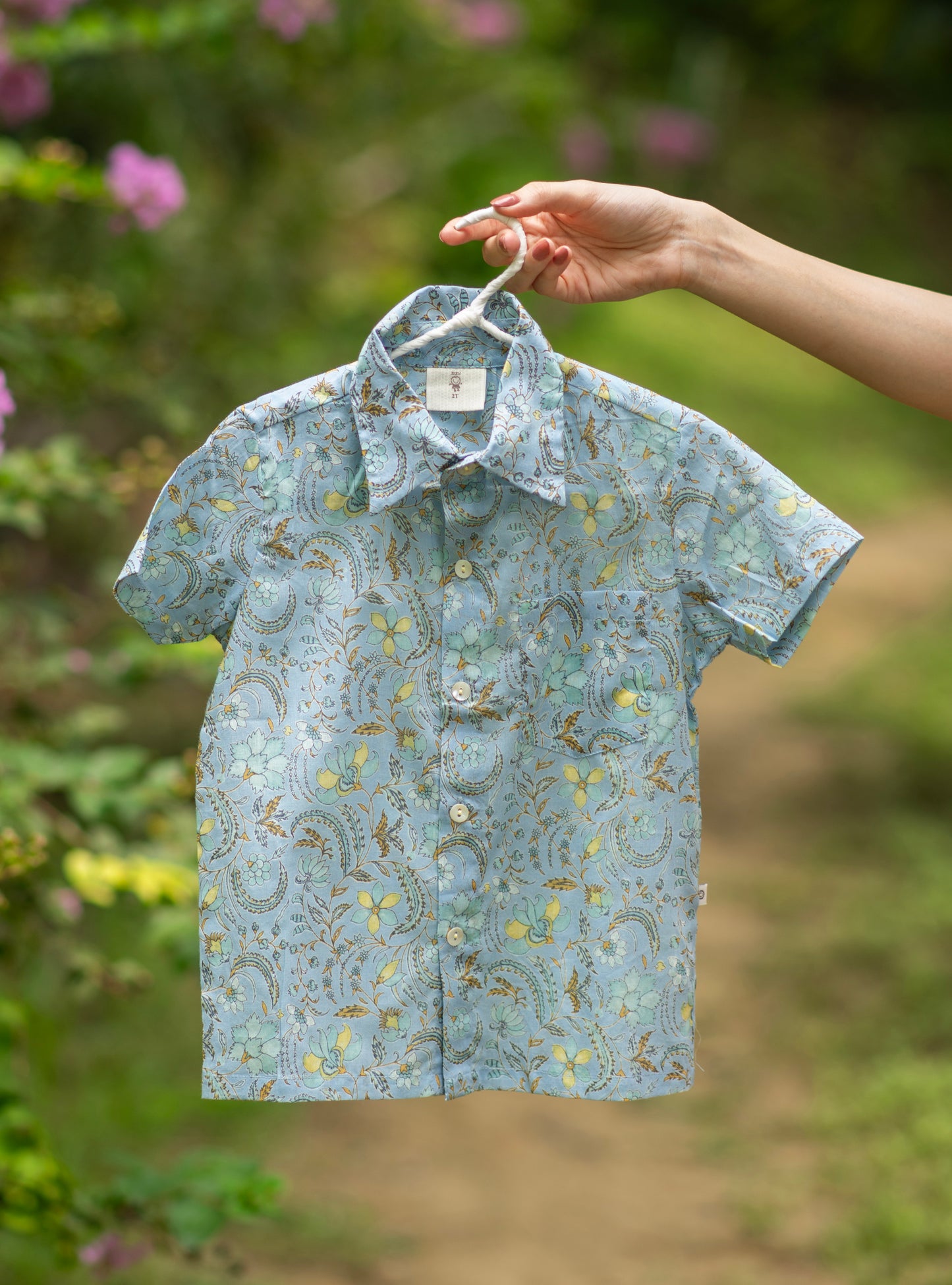 Angad Shirt Half Sleeves  : Pulicat Sea Voile