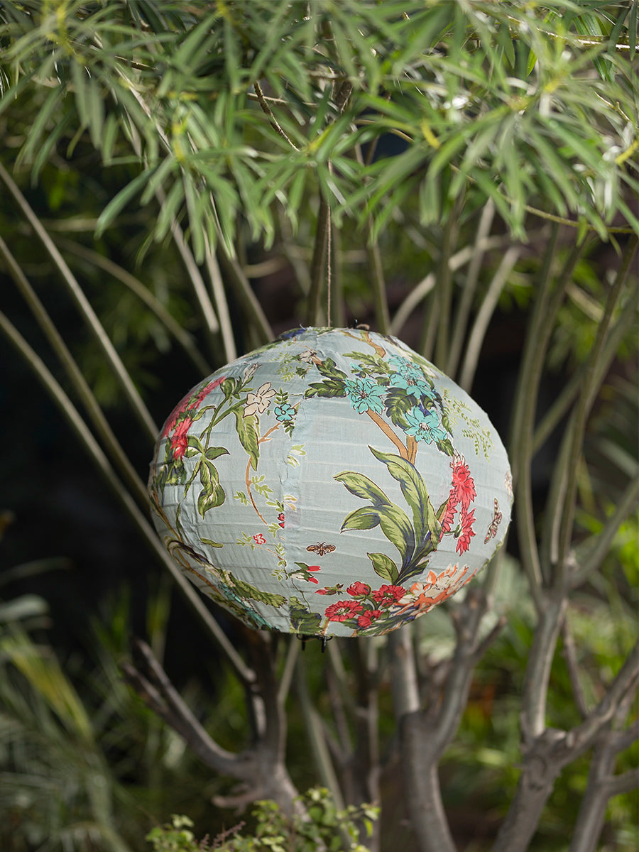 Bamboo hanging Lamp  : Upcycle