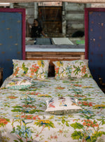 Printed Bed Cover with Pillow : Corsica Country Voile