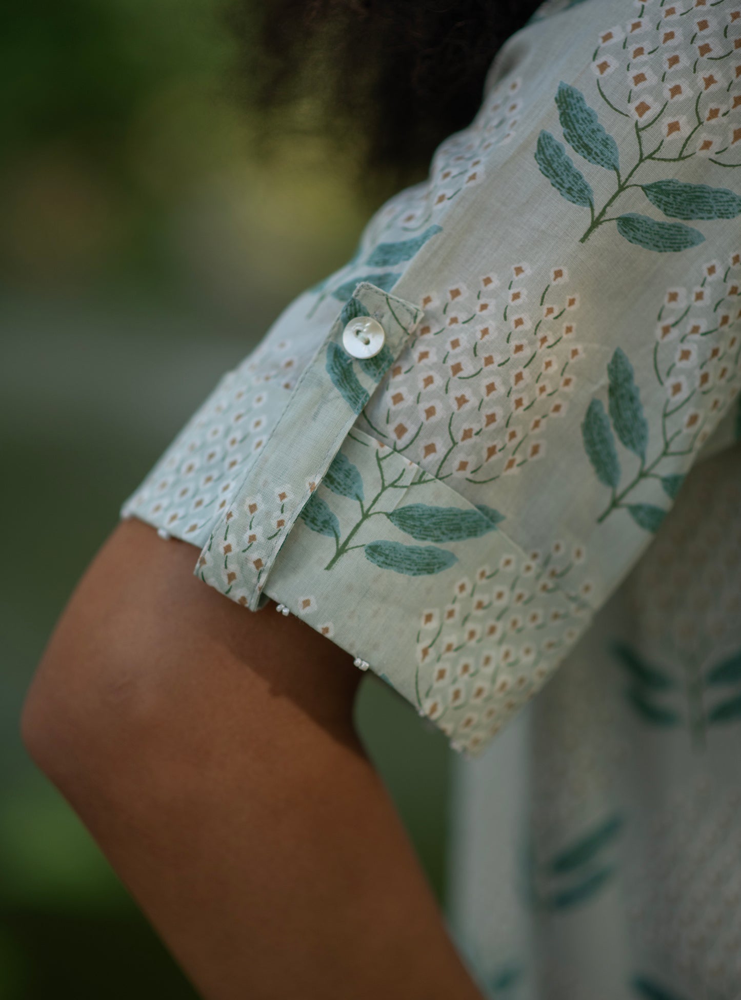 Boho Shirt Dress :  Ali Boota  Teal Voile