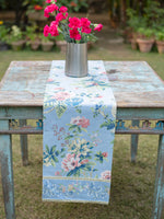 Printed Runner : Chelsea  Chambray Canvas