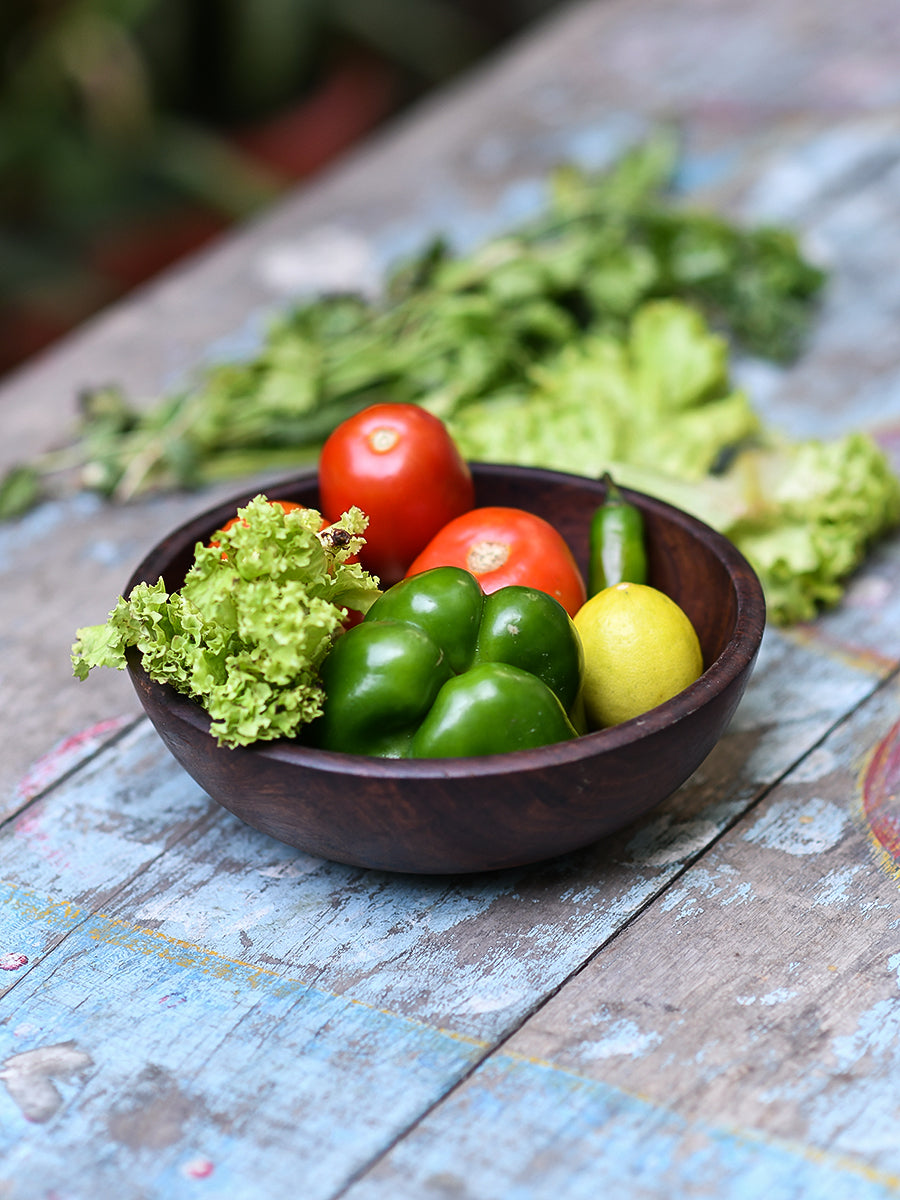 Dalia Bowl :  Wooden