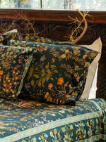Printed Pillow Cover: Garden Emerald