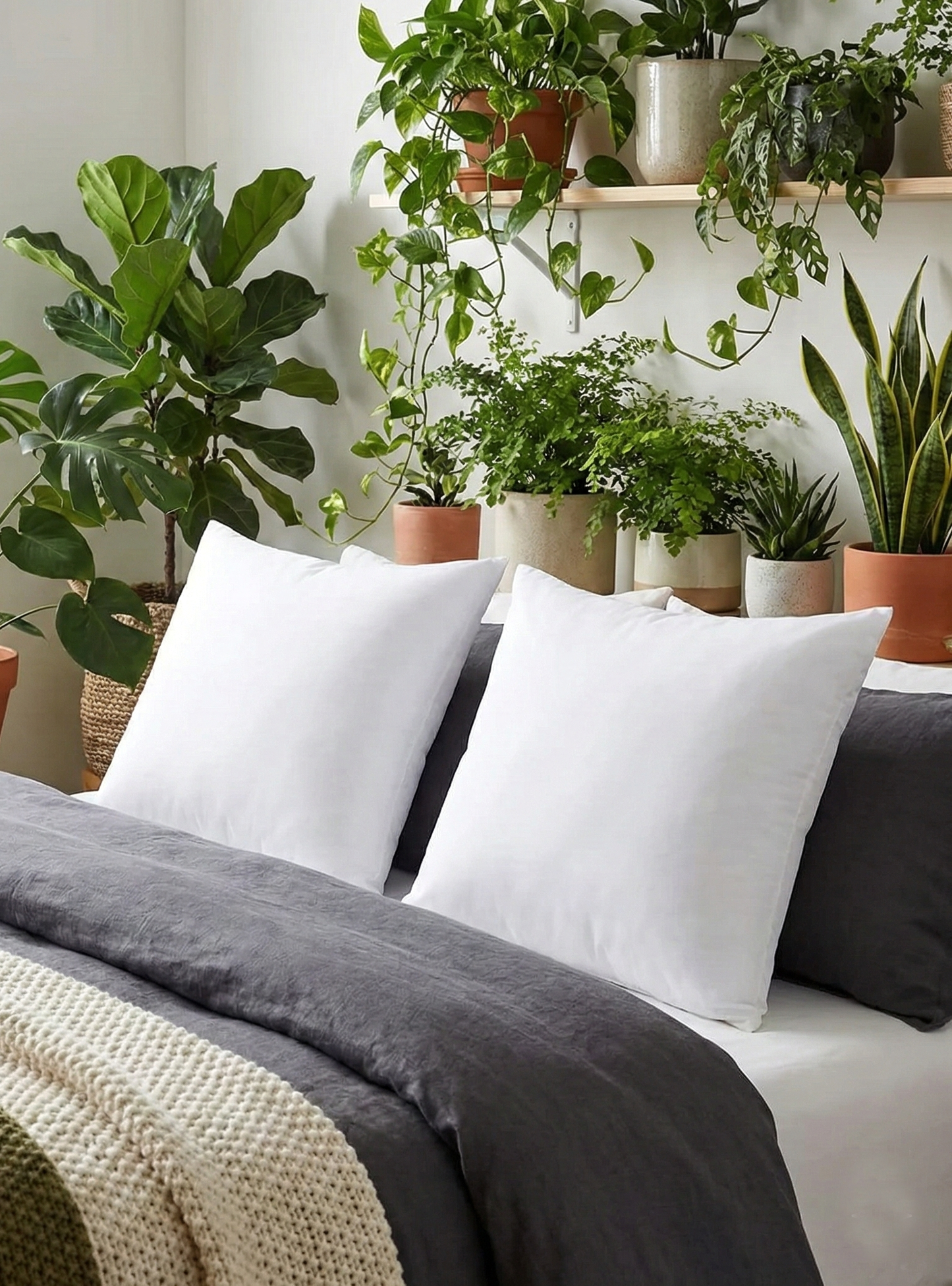 Cushion Insert :  White  Recron