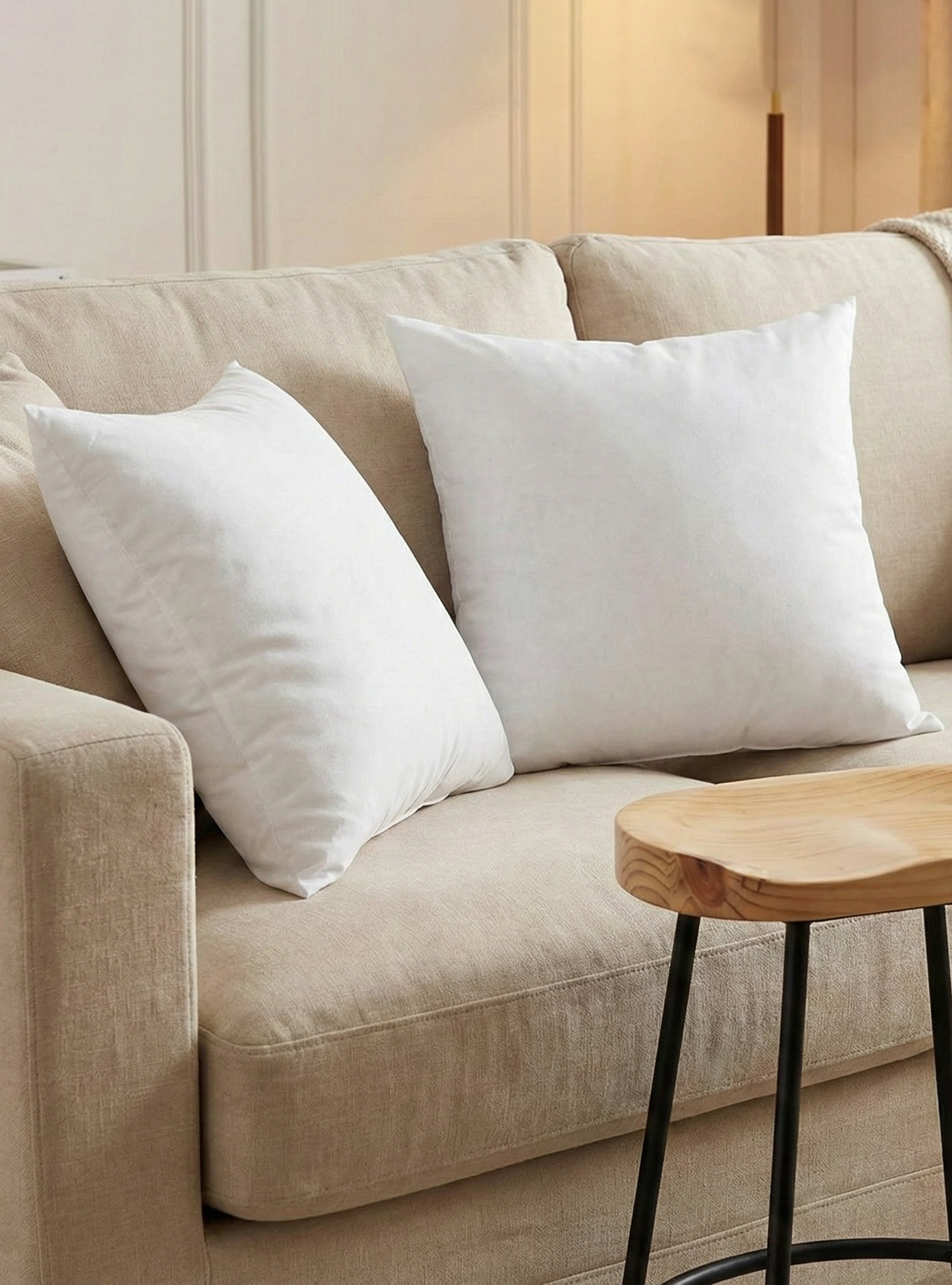 Cushion Insert :  White  Recron