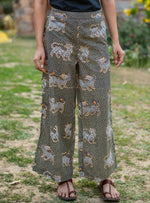 Title Cycle Pant : Tiger Black Cambric