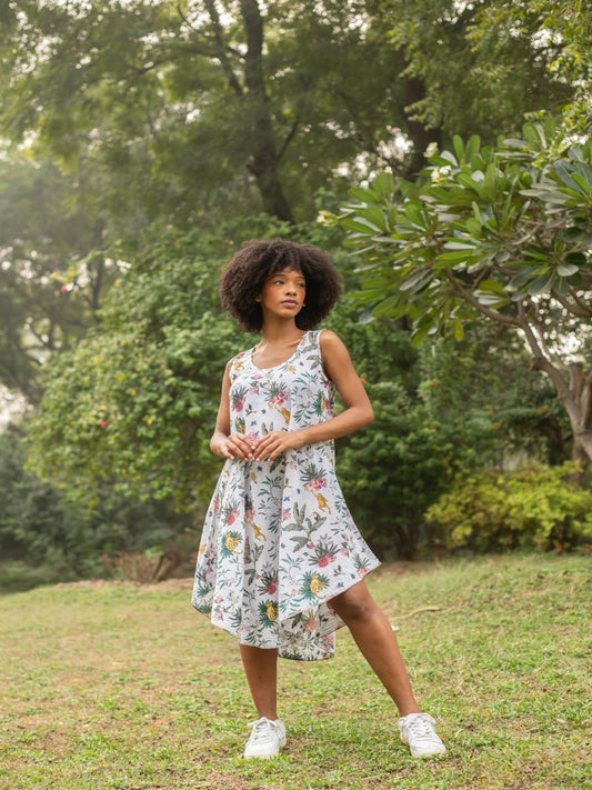 Ann Dress : Ubud Natural Voile