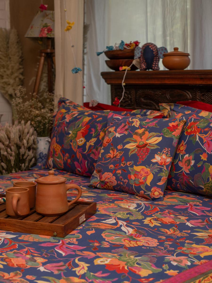 Printed Pillow Cover : Sherwood Mingei