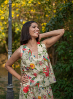 Angel Top : Bird Lime Voile