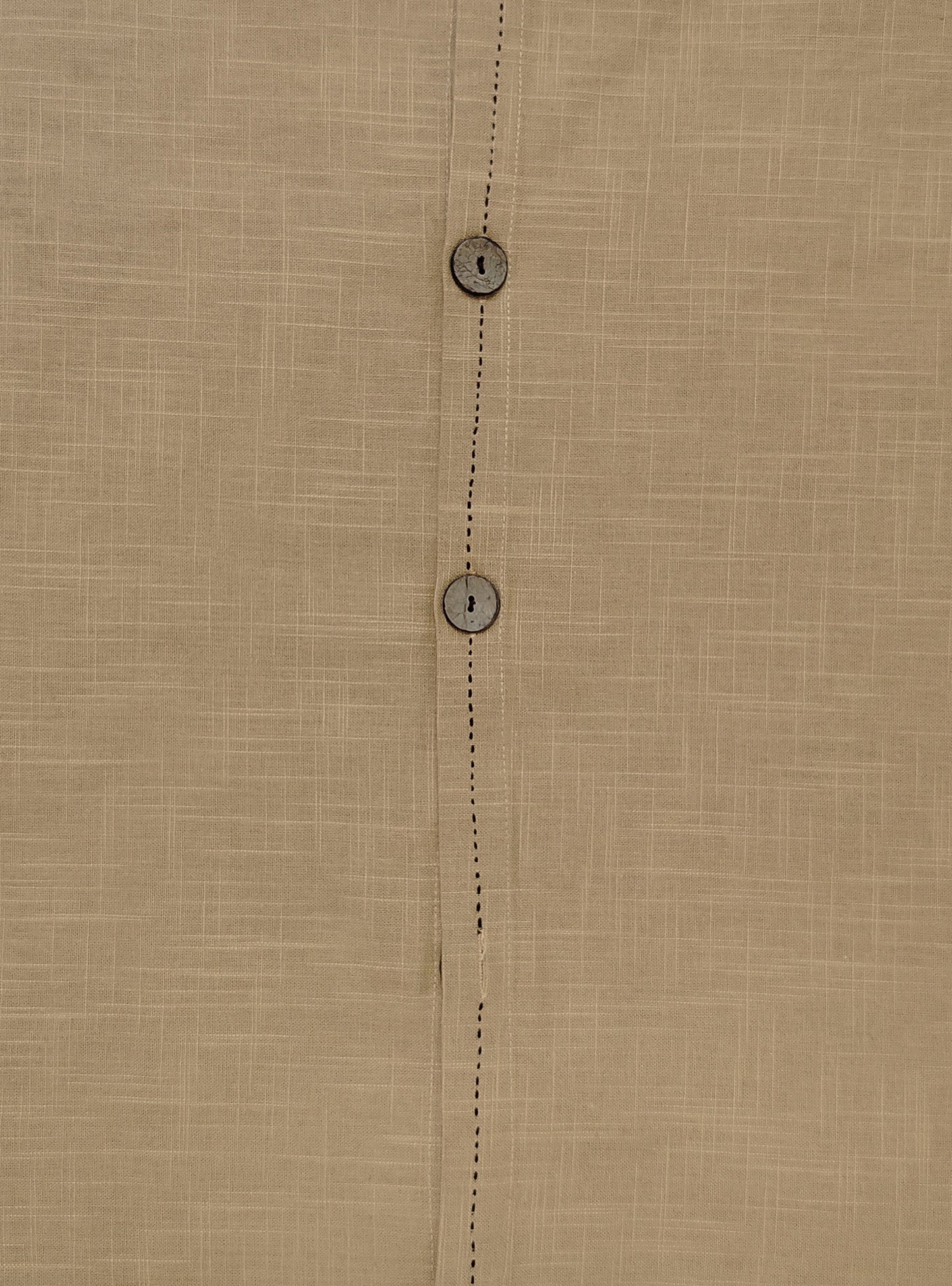 Embroidered Cushion Cover : Samarkand Beige Textured