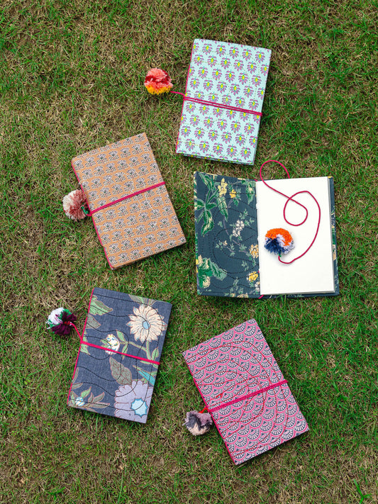 Fabric Khatta Note Book : assorted