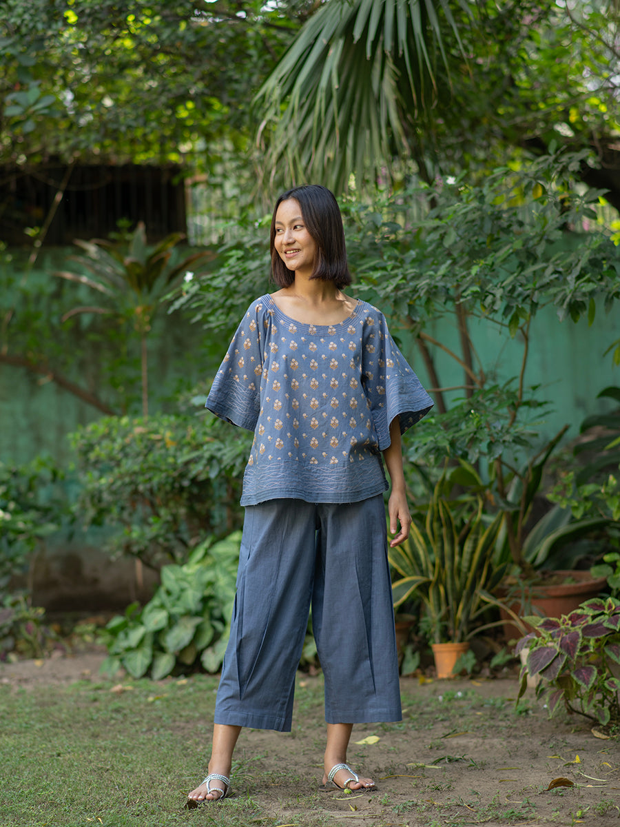 Solid Cycle Pant : Denim
