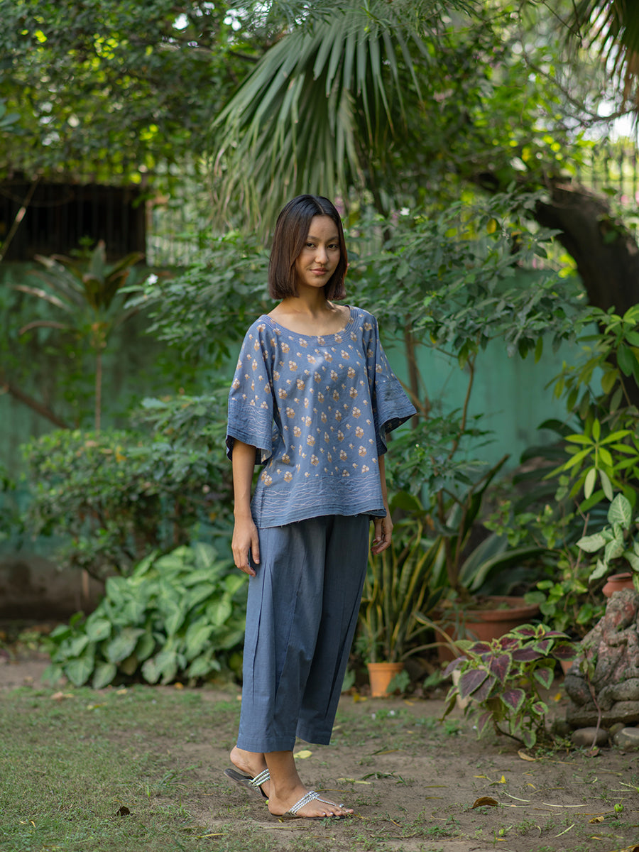 Solid Cycle Pant : Denim