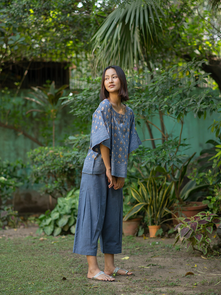 Solid Cycle Pant : Denim