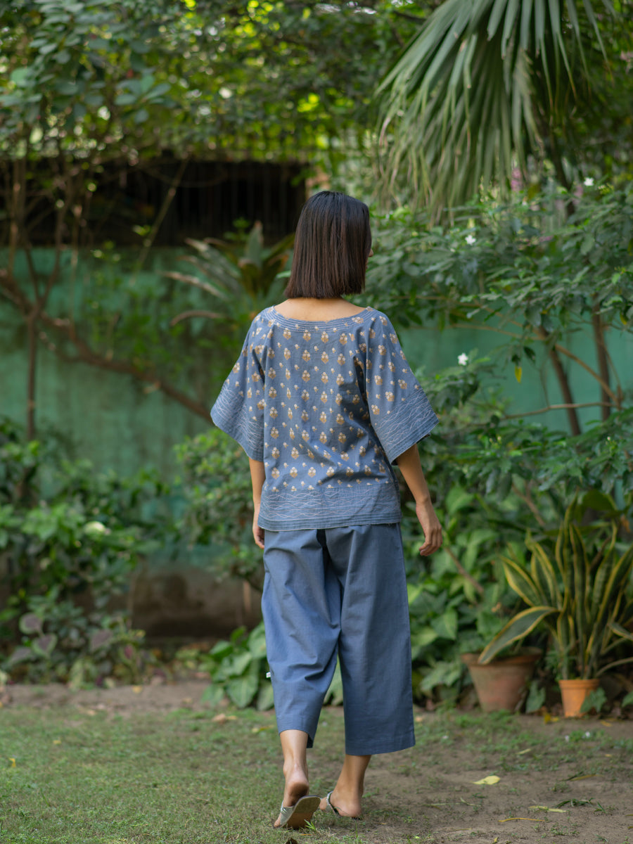 Solid Cycle Pant : Denim