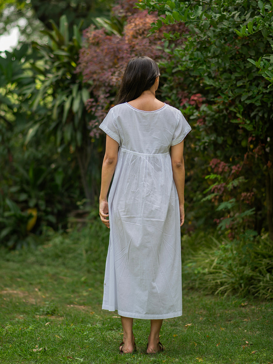Francoise Nighty : Solid White Cambric