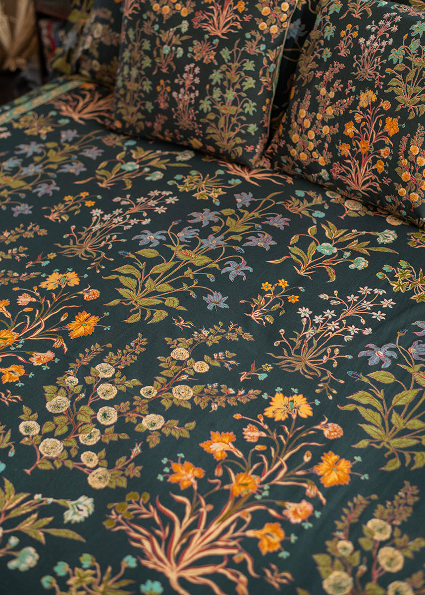 Bed Cover : Garden Emerald Sheeting