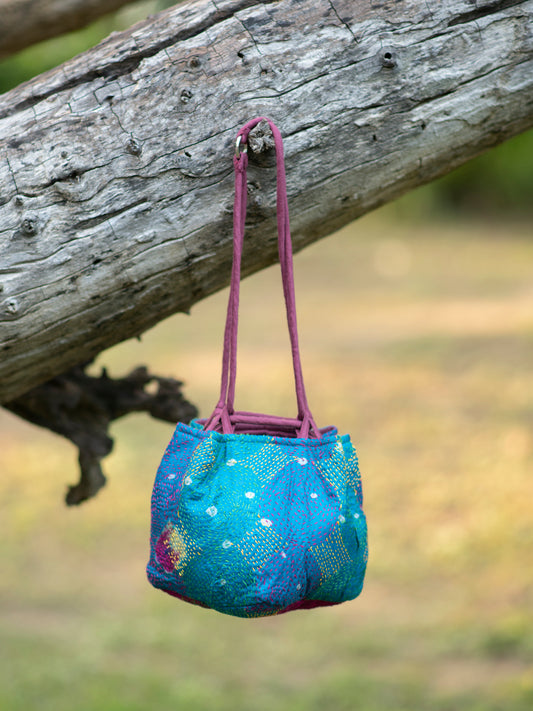 Gudri Kantha Potly Bag : Assorted