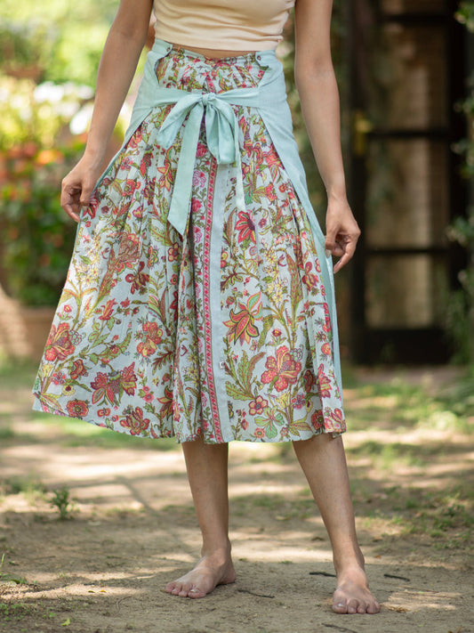 Joelle Skirt :  Hawaii  Ice Voile