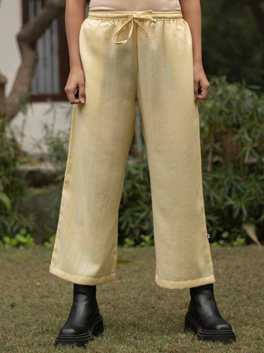 Solid House Pant : Hay Yellow