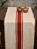 Block Printed Runner  : Stripe Rust