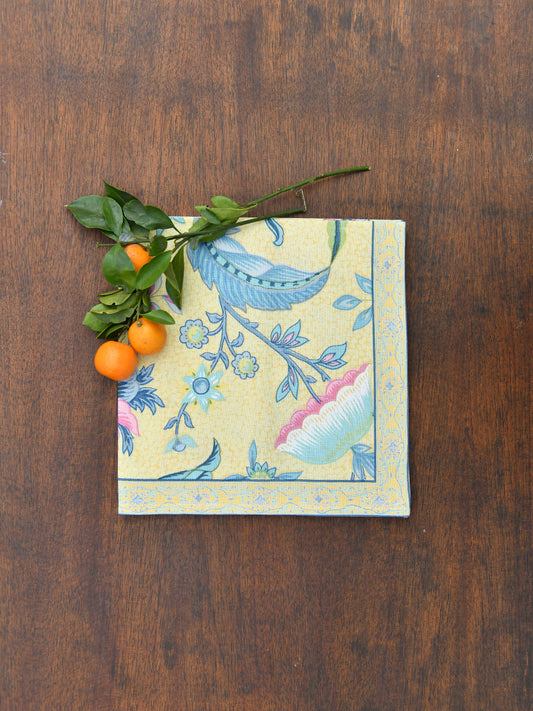 Printed Napkin Set of 2 : Kerala	Butter Sheeting