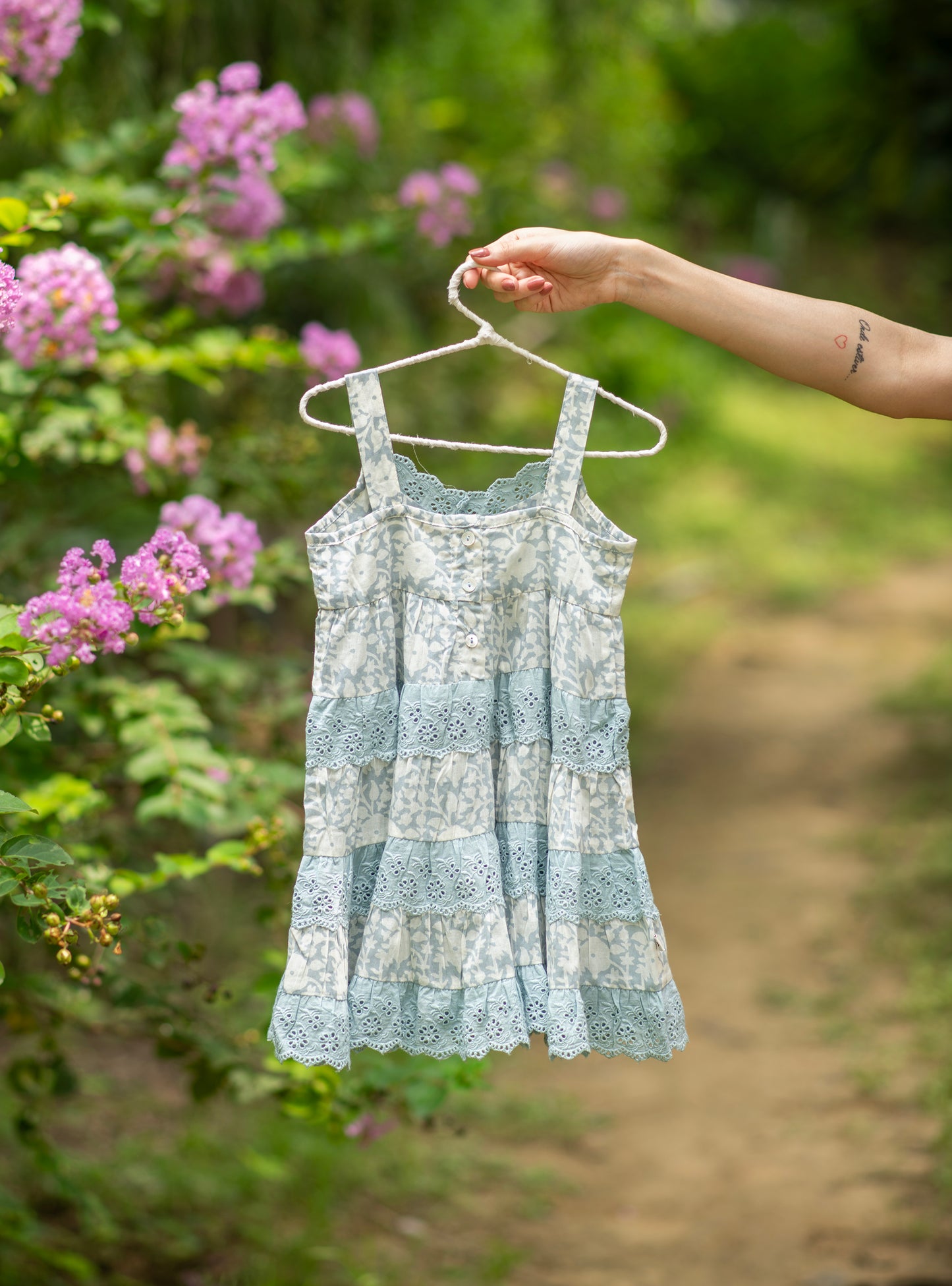 Kids Butterfly Dress : Camryn Celeste Voile