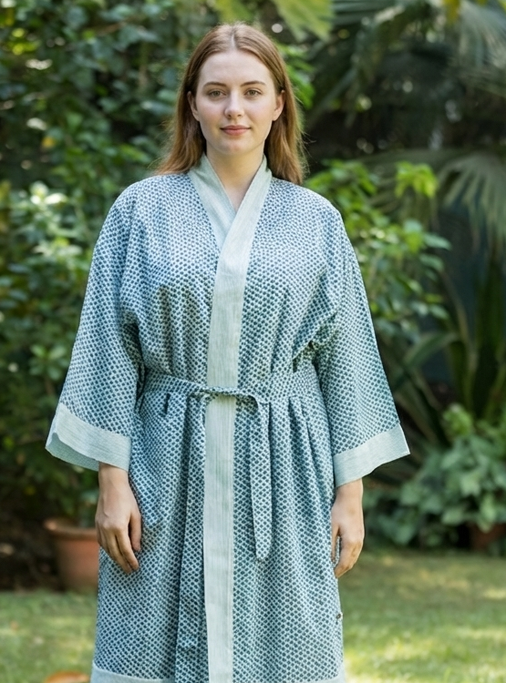Robe : Scales Blue