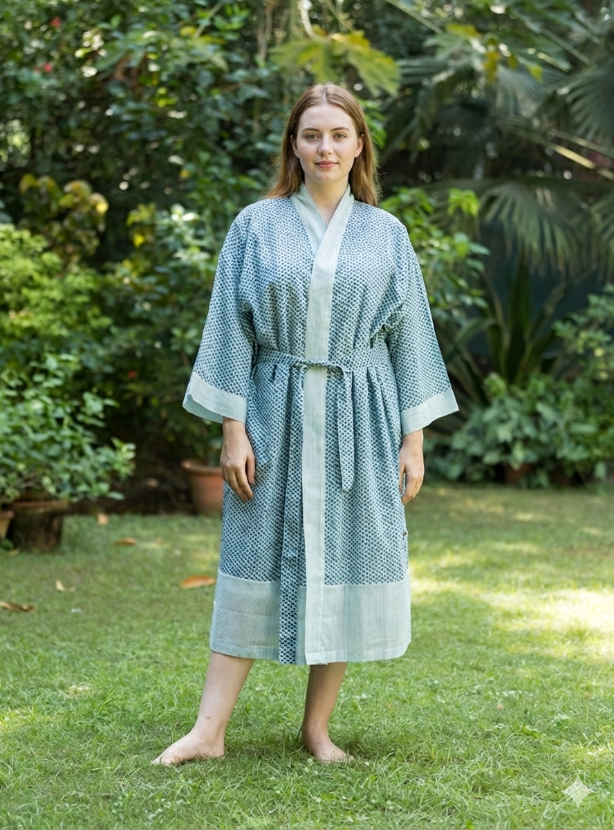 Robe : Scales Blue