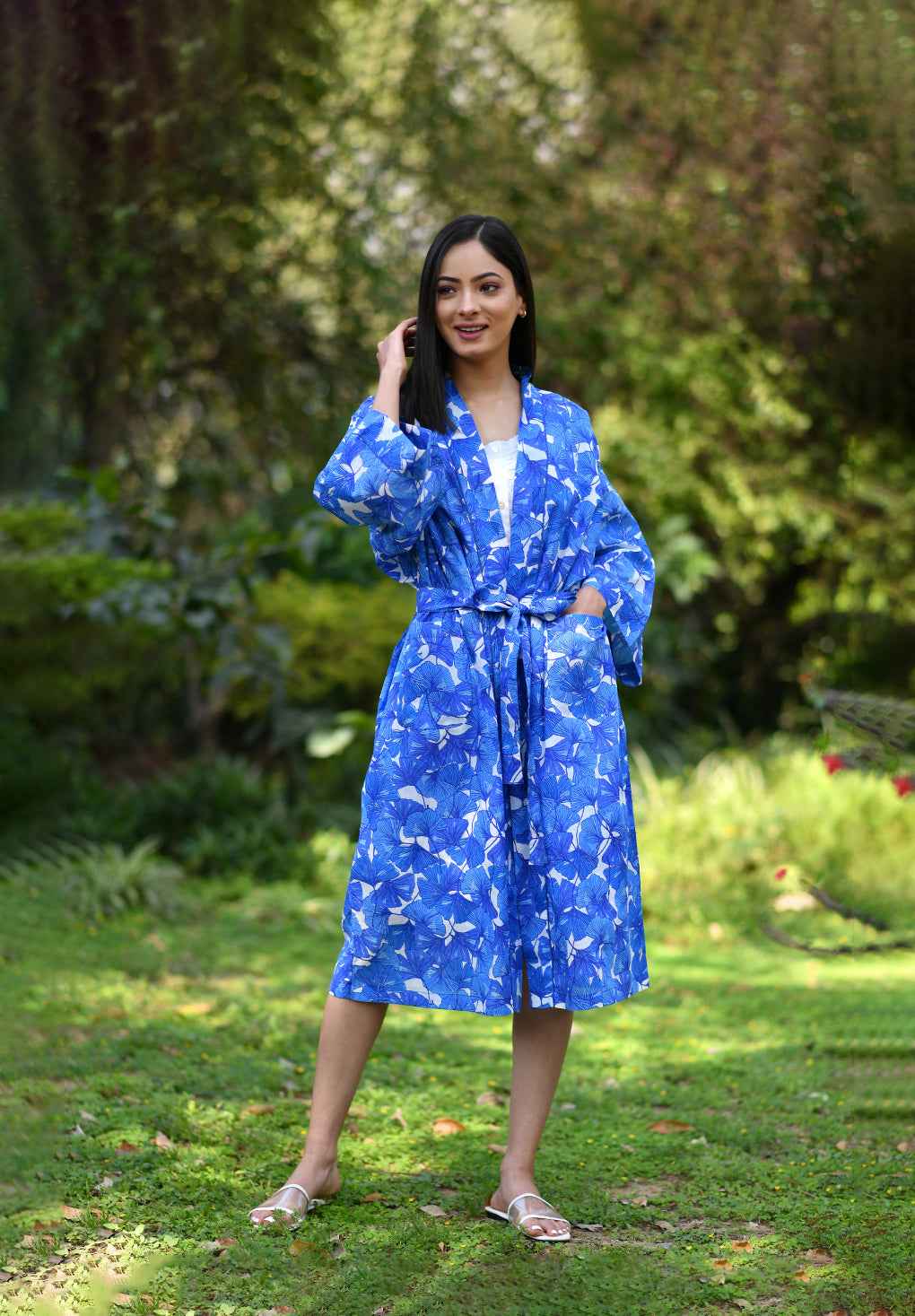 Robe:  Ginko Blue
