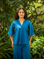 Kite Top : Solid Navy : Slub