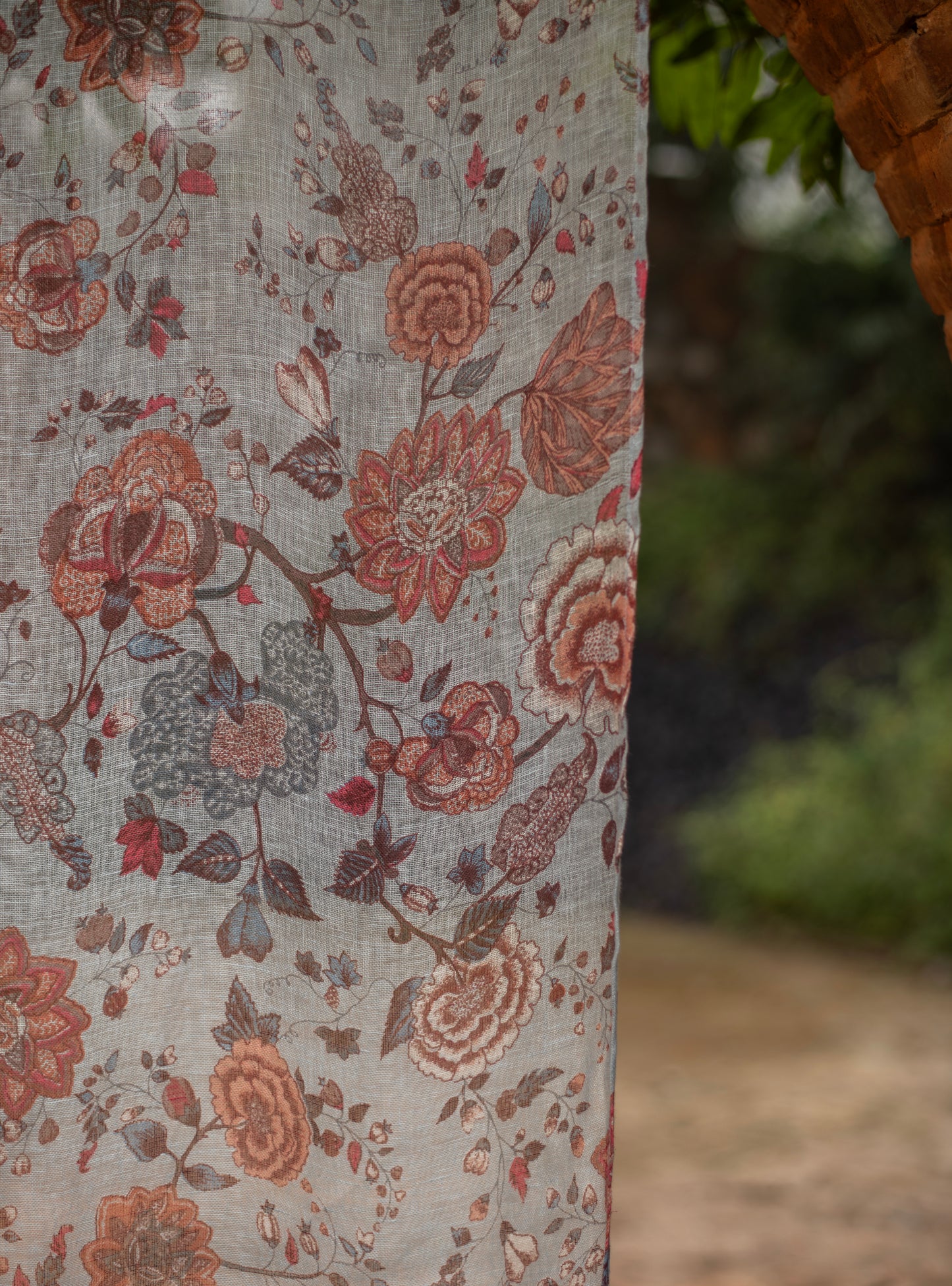 Printed Curtain  : Malabar Celeste