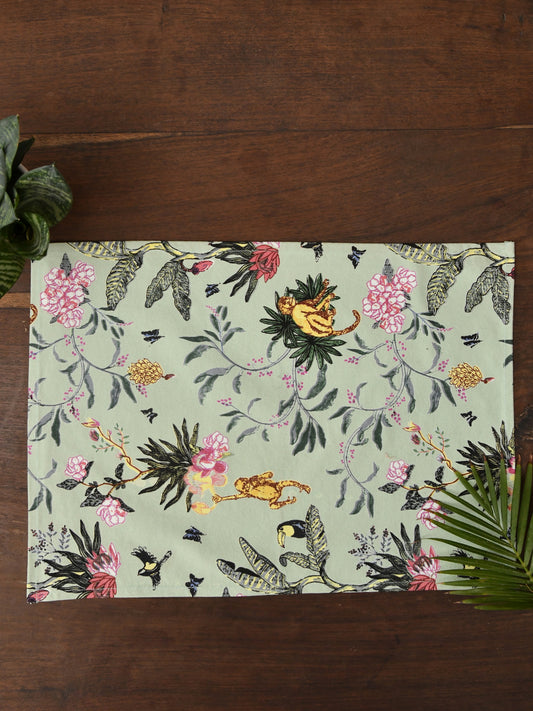 Placemat Set of 2 : Ubud Wave Canvas