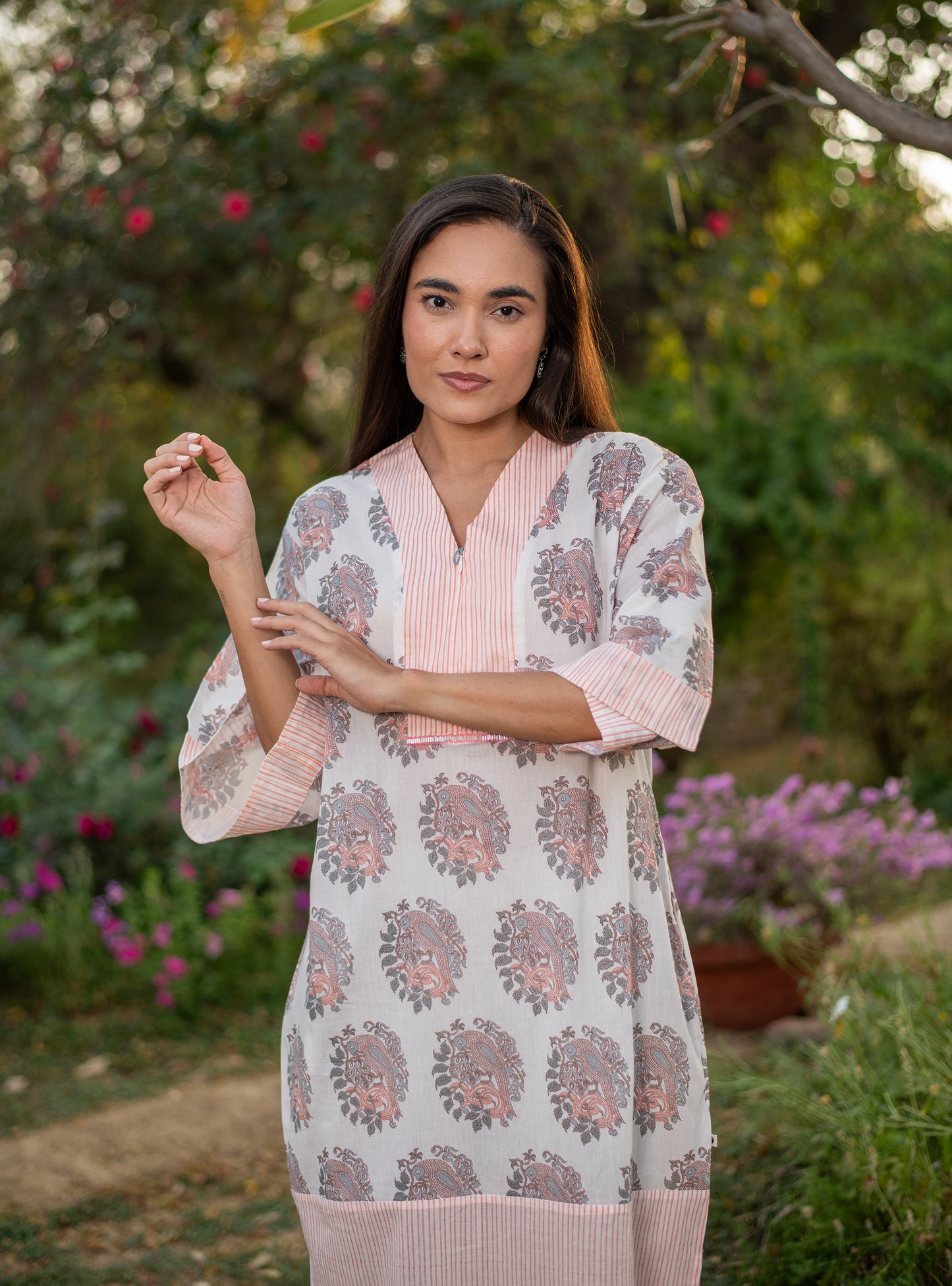 Maya Kaftan  : Parrot Ivory