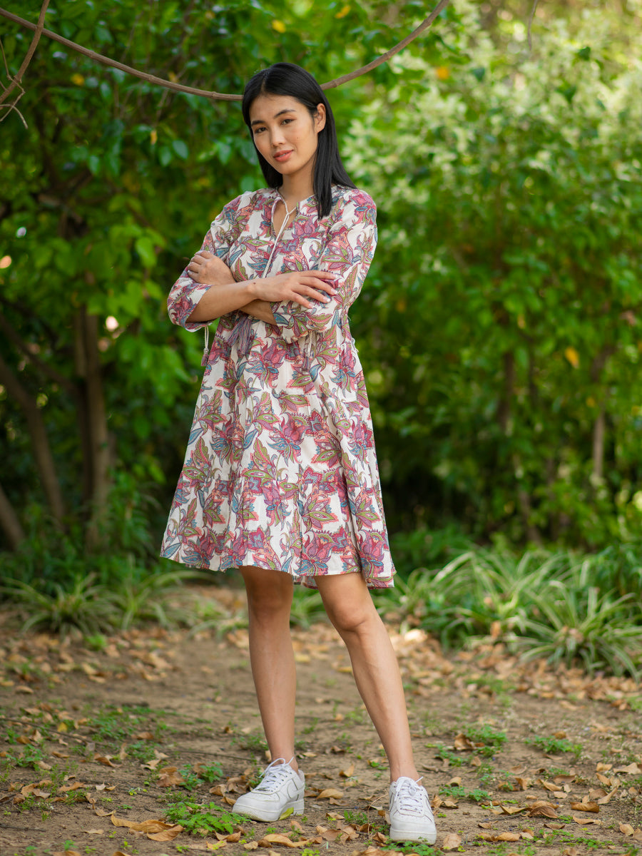 Patti Dress : Minks Cream