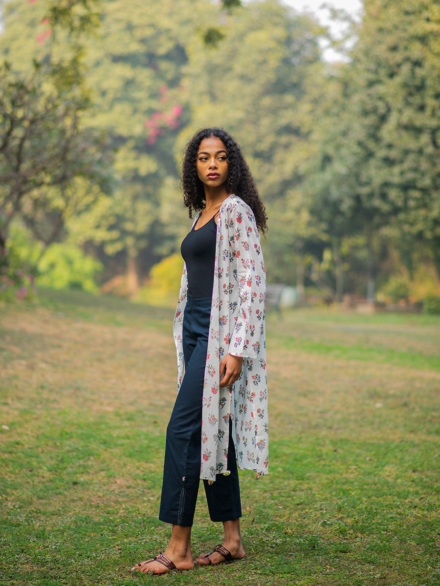 My Street Robe : Toile Cream Voile