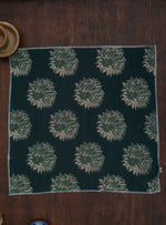 Napkin With Zari Overlock  : Gulab Emerald