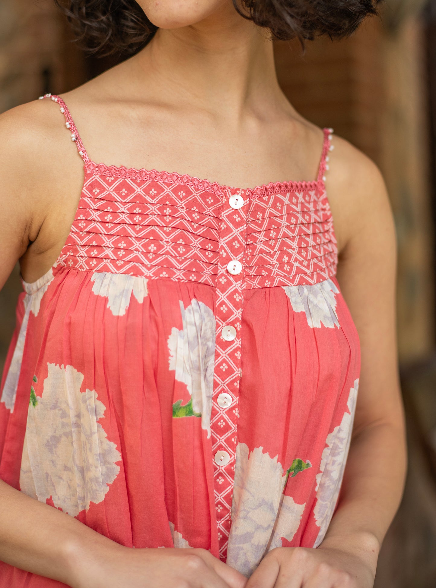 Olivia Nighty  : Carnation Spiced Coral