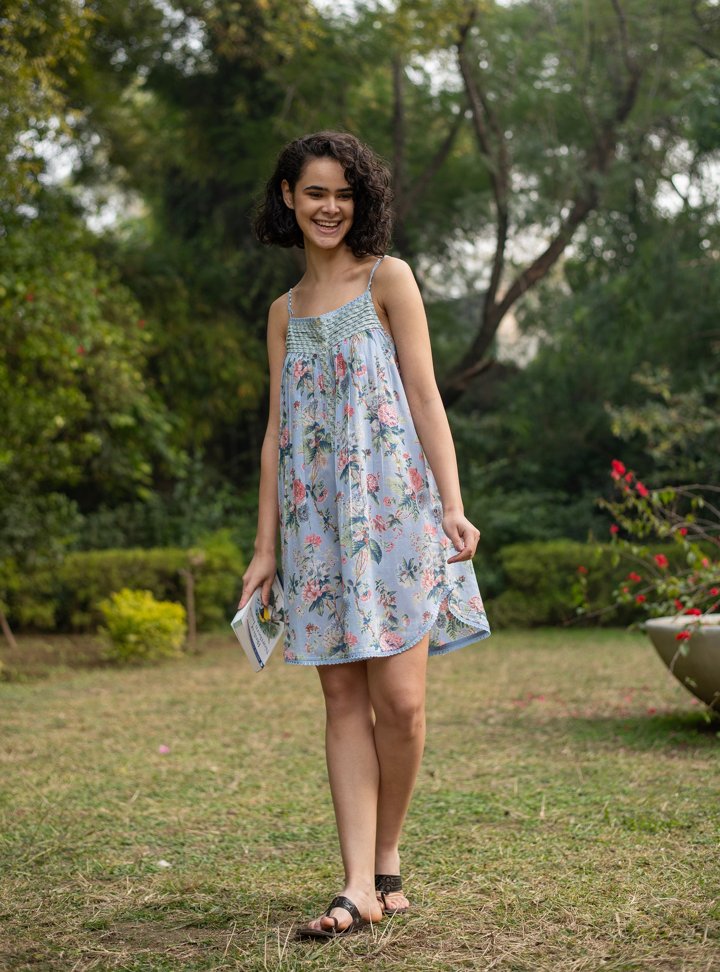 Olivia Nighty : Chelsea Chambray Voile